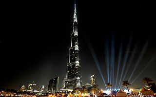 We did it! Burj Khalifa New Years Eve fireworks