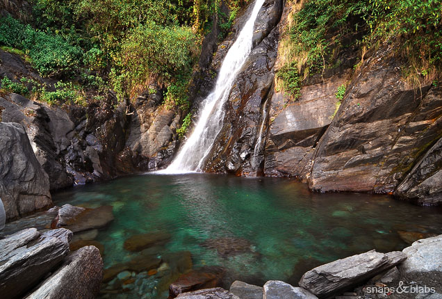 Bhagsu Waterfall near Mcleod Ganj