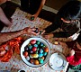 Orthodox Easter in the foothills of Old Mountain in Bulgaria